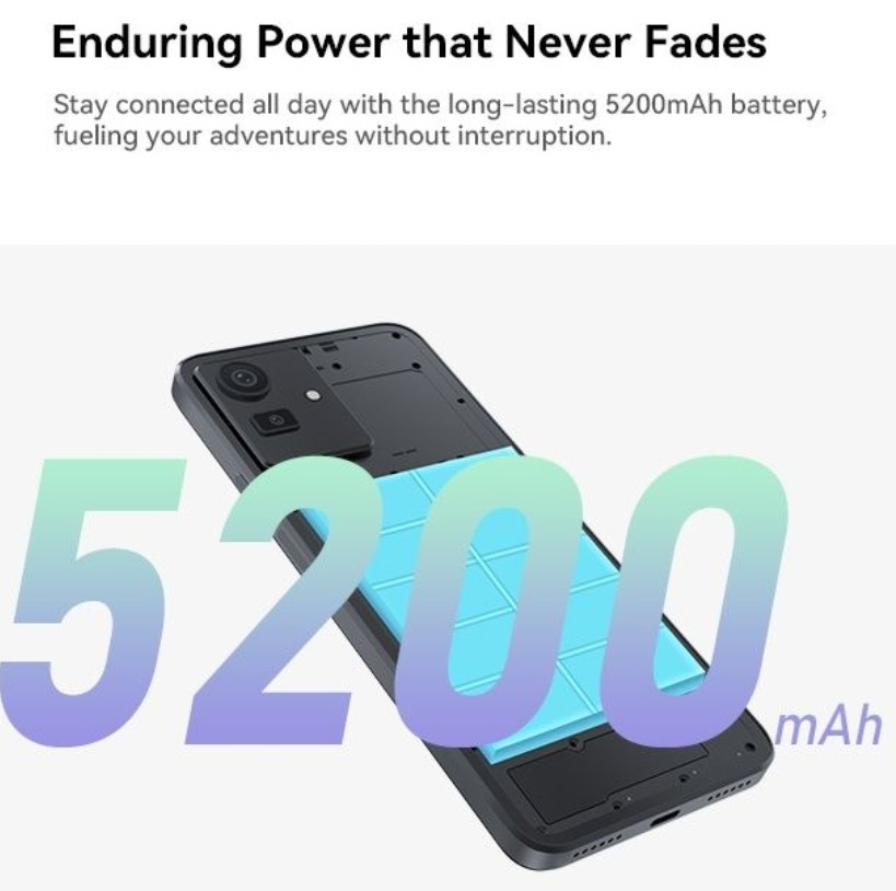 Новинка! CuBot Note 50-8+8/256Gb. 6.56" , 5200mAh. Київ - фото 6