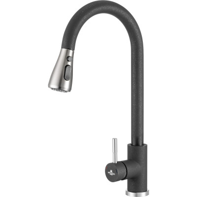 Смеситель GRANADO Campo LUX black shine (gz0501) Винница - изображение 1