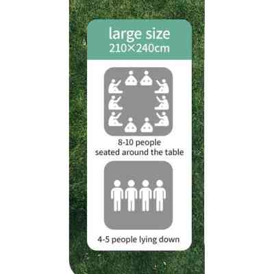 Туристичний килимок Naturehike 210х240 см CNK2350WS010 Бежевий з котами (6976507661720) Вінниця