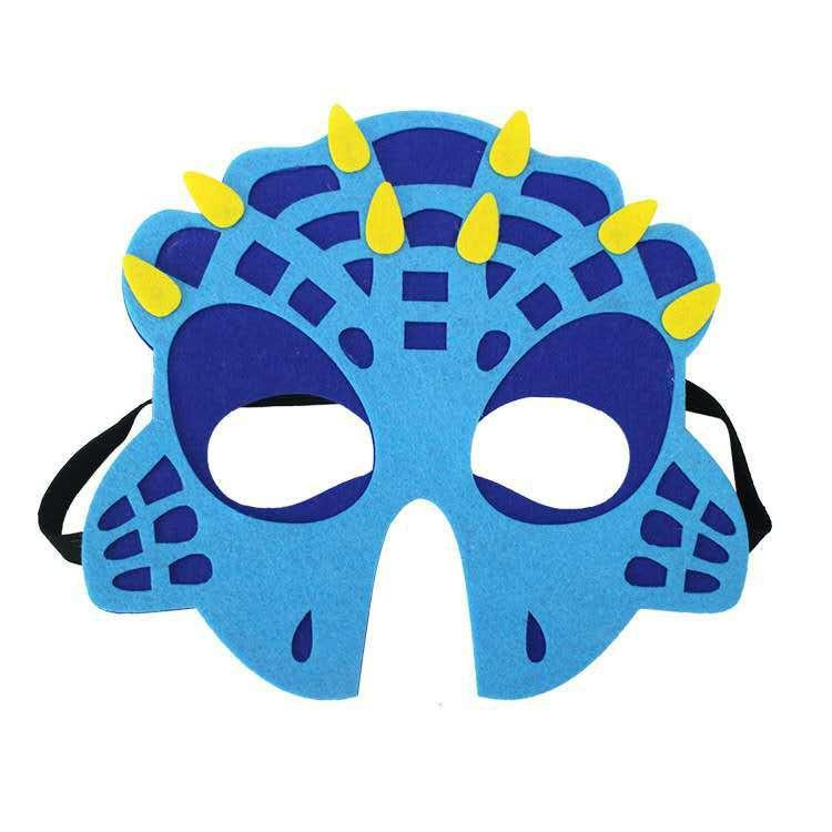 Детская маска Динозавр one size голубо-желтый Киев - изображение 1