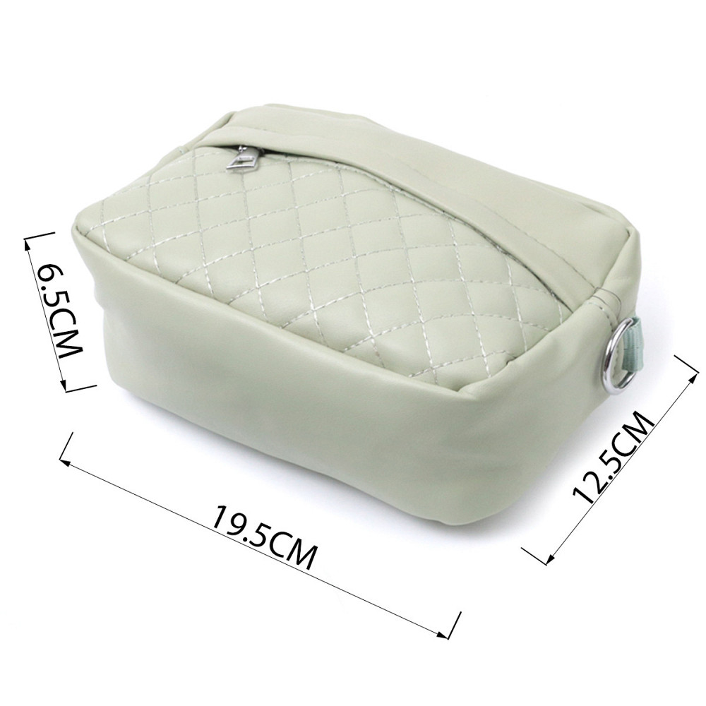 Стильная женская сумка кросс-боди с монетницей из экокожи Vintage 22797 Фисташковый Киев - изображение 3