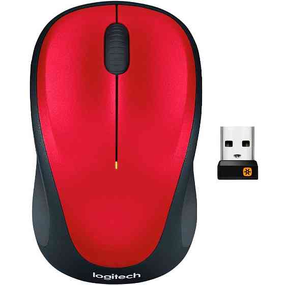 Миша бездротова Logitech M235 Red (910-002496)  Чорно-червоний Харків