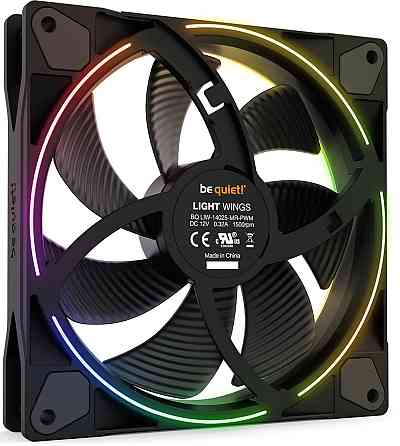 Вентилятор be quiet! Light Wings 140mm PWM Black (BL074) ( 26767 ) Харьков