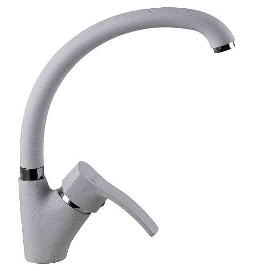 Змішувач для кухні Globus Lux QUEENSLAND GLQU-0203S-BIG-7-WHITE Тернопіль
