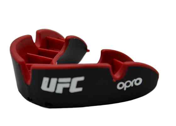 Капа OPRO Silver UFC доросла (вік 11+) Black/Red (ufc.102514001) Луцк