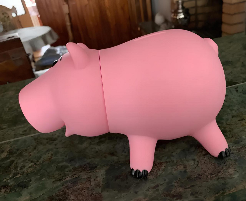 Свинка-скарбничка Гемм з мультфільму Історія іграшок — фігурка Hamm Bank 20 см у подарунковій коробці Київ - фото 9