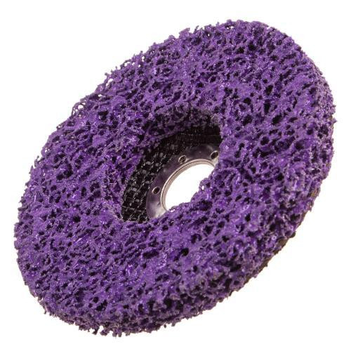 Круг зачисний "корал" жорсткий 125мм х 22,2мм (фіолетовий), Alloid Одеса - фото 2