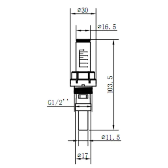 Витрата Thermo Alliance Standart 1/2" для колектора SFE008 Київ