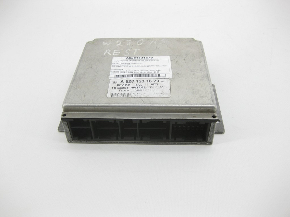 Mercedes-Benz  A6281531679 Блок управління двигуном OM628 V8 4.0 cdi S-class short W220 S-class long V220 Одеса - фото 3