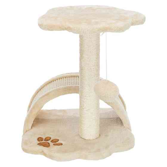 Когтеточка Trixie Junior Vitoria для котов с игрушкой бежевая 36х36х43 см Киев