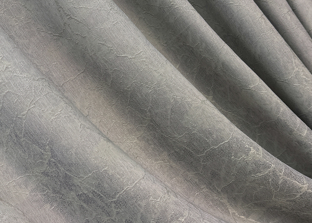 Комплект штор VR-Textil Жаккард Viva Marmo № 1796ш Светло-серый 150х270 см 2 шт (33-0752) Киев - изображение 6