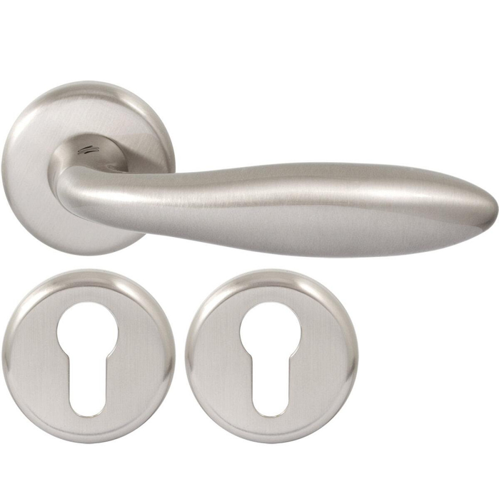 Ручка Colombo Mach мат.никель R кл. Киев - изображение 1