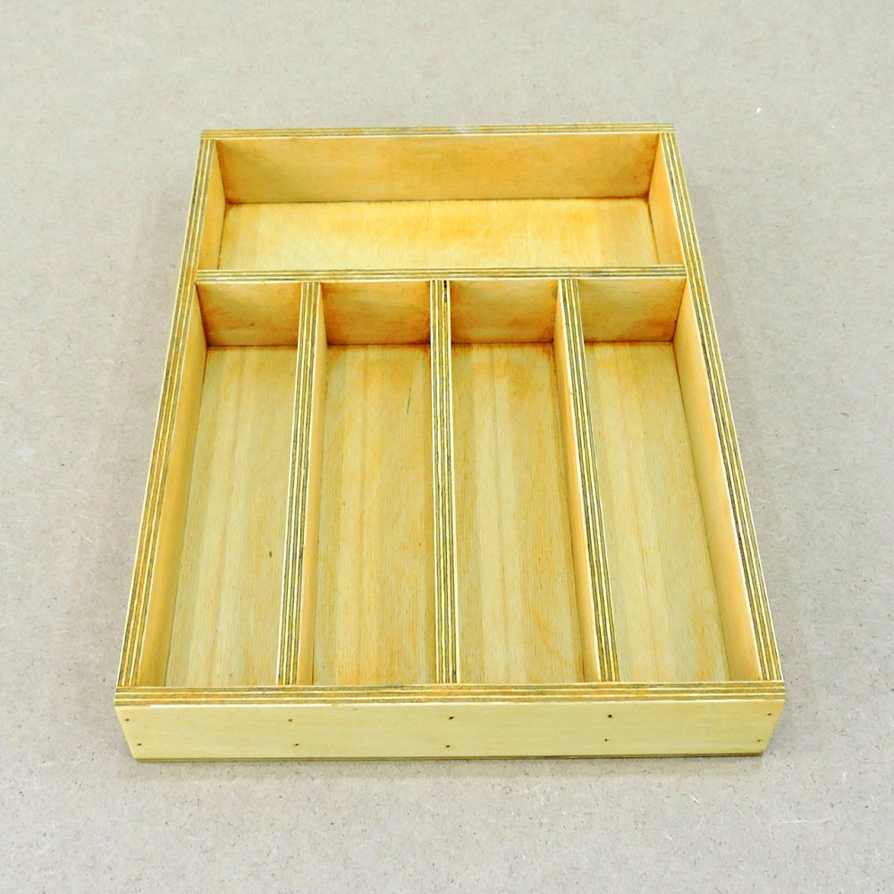 Лоток для столових приладів "Макароне" ваніль Миколаїв - фото 2