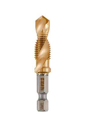 Свердло-мітчик GRANITE HSS M10х1.25 мм DIN338 11-10-125 Рівне