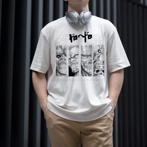 Футболка для подростка мальчика с принтом Dorohedoro -Ena'140 family W Размер 160 Anime10673 Днепр