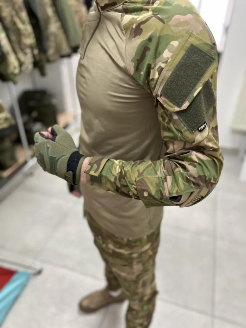 Тактичний літній костюм форма Ubacs з наколінниками та налокітниками (Мультикам) L Вінниця - фото 9