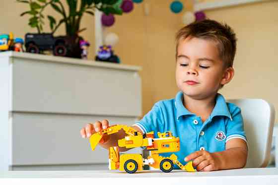 Конструктор-трансформер Super Wings Small Blocks 2в1 Buildable Transforming Vehicle Донні (Donnie) Київ