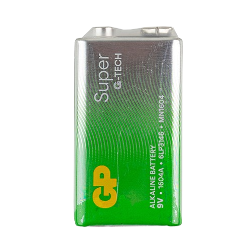 Батарейка лужна 9V/6LR61 (пл-1шт) GP Super Житомир