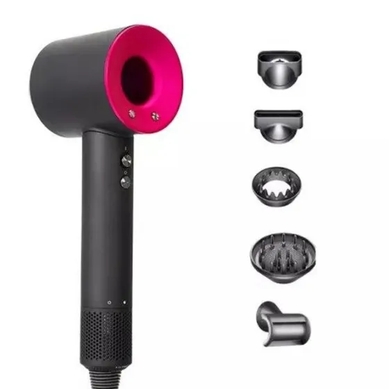 Професійний фен стайлер для волосся Super Hair Dryer 1600 Вт + 5в1 насадок, 4 температурні режими Одеса