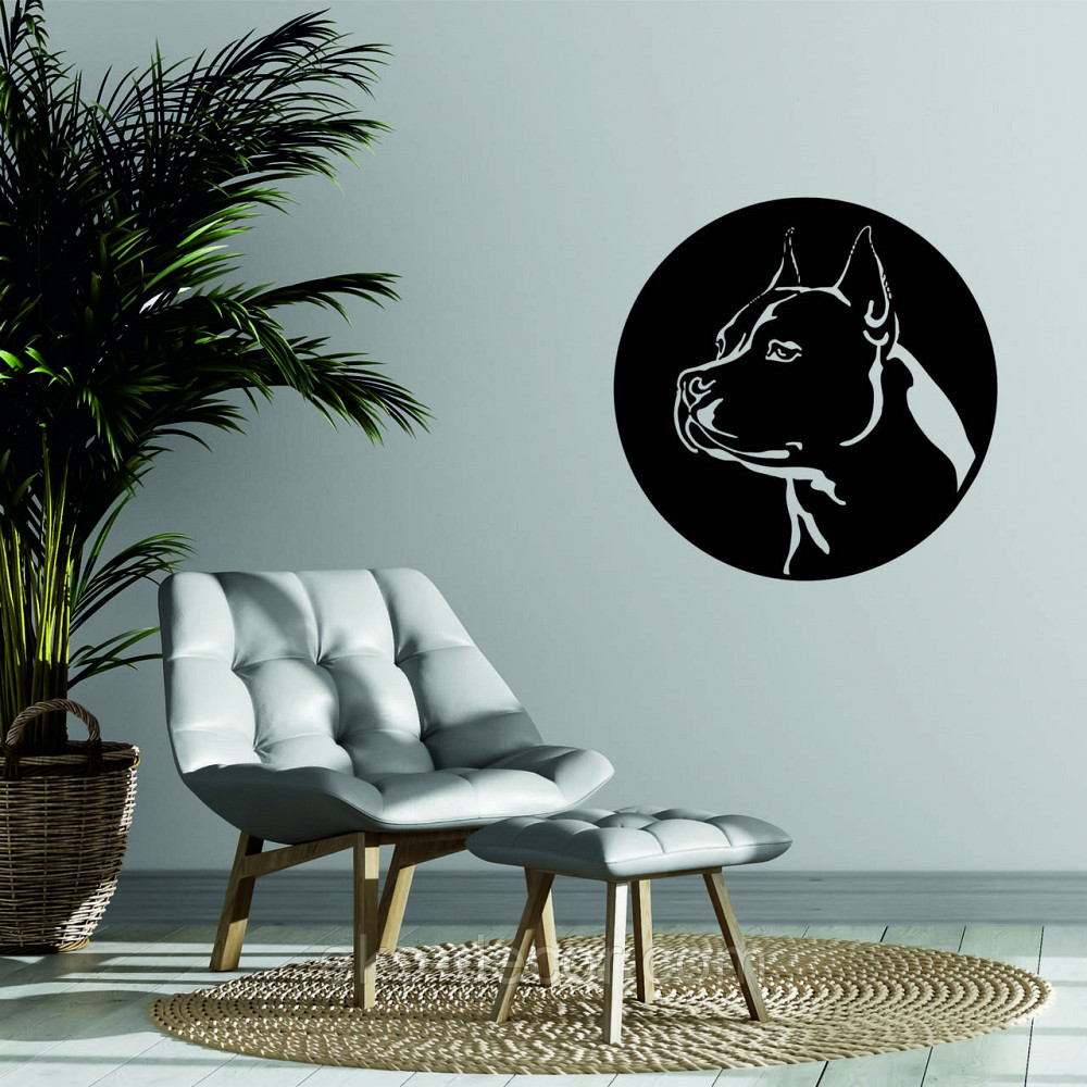 Декоративне настінне Панно «Стафф», Декор на стіну 90*90 см, Чорний Київ - фото 1