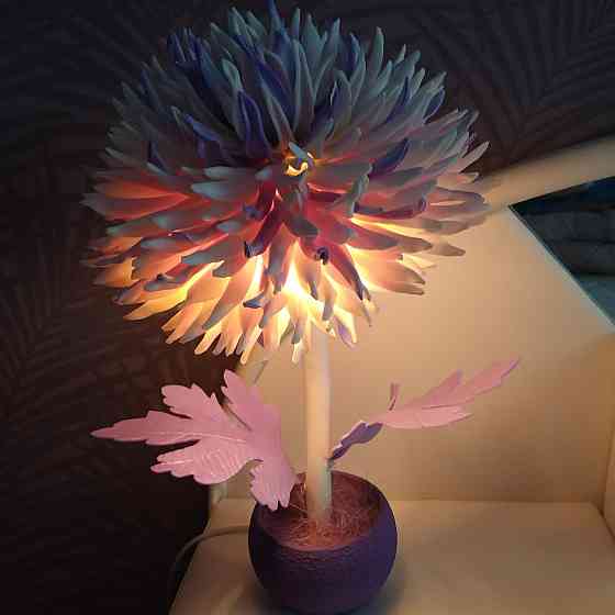 Світильник-нічник "Астра Бузкове диво" Дніпро