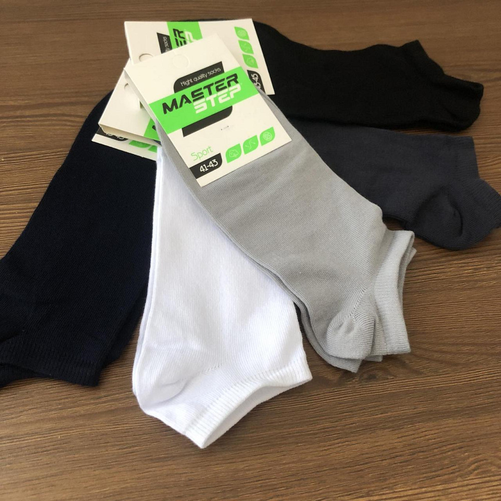 Носки мужские спорт короткие Master Step 40-45 арт.329 в разных цветах Черновцы - изображение 3