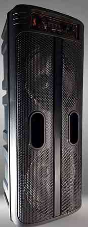 Блютуз колонка большая с микрофоном и RGB подсветкой TTD-2806. Харьков