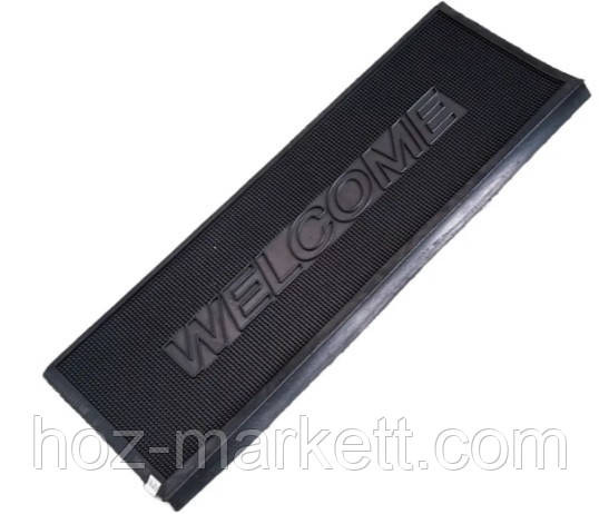 Килимок 90 см х 30 см накладка гумовий на щаблі антиковзний Velcome Харків - фото 1
