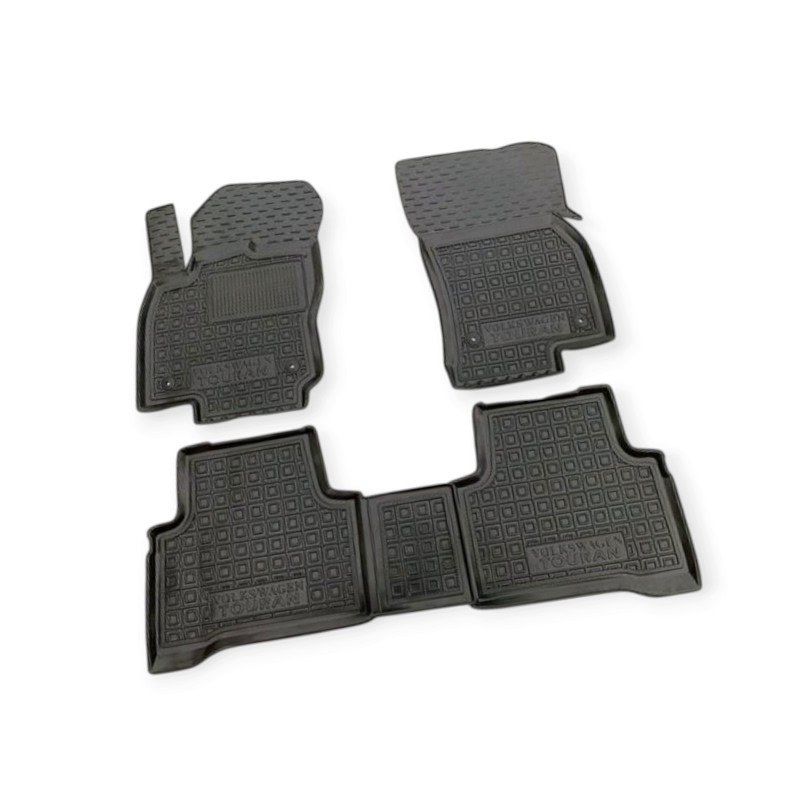 Килимки Фольцваген touran 2015-> борт 2,5см, з перемичкою салону Мукачево - фото 1