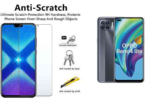 Защитное стекло NeoGlass для Oppo Reno 4 Lite – ультрапрозрачное и устойчивое Киев
