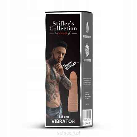 Вибратор реалистичный Stiflers Collection бежевый, 15.8 х 4.5 см Sex Aura Киев
