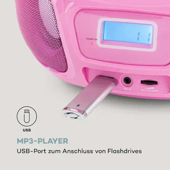 Бумбокс Auna Roadie Sing CD с функцией караоке из Германии Днепр - изображение 4