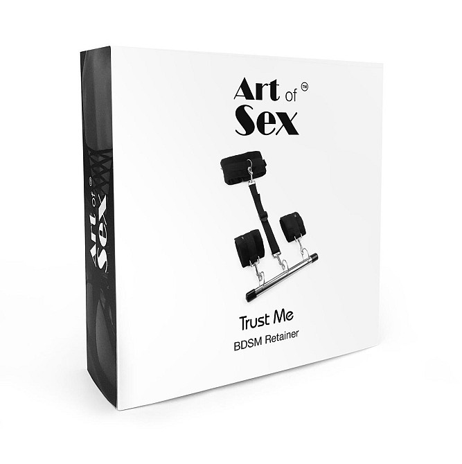 Фіксатор для рук та шиї Art of Sex - Trust me, колір чорний Sex Aura Київ - фото 4
