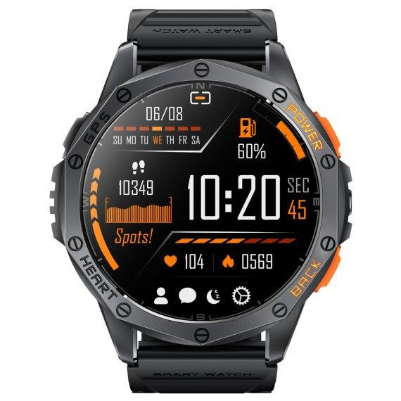 Умные смарт часы Smart GPS Max с компасом 2 ремешка (Черные) Винница - изображение 4