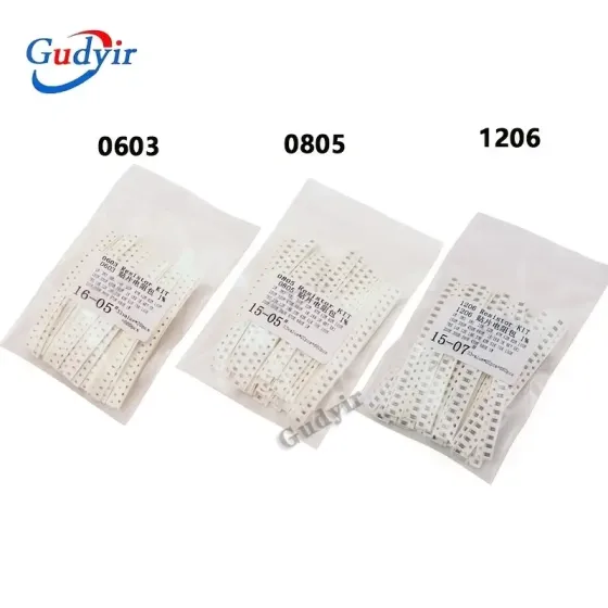 Набір SMD резисторів 660шт, 1Ω–1МОм, 1% 1/4Вт Київ