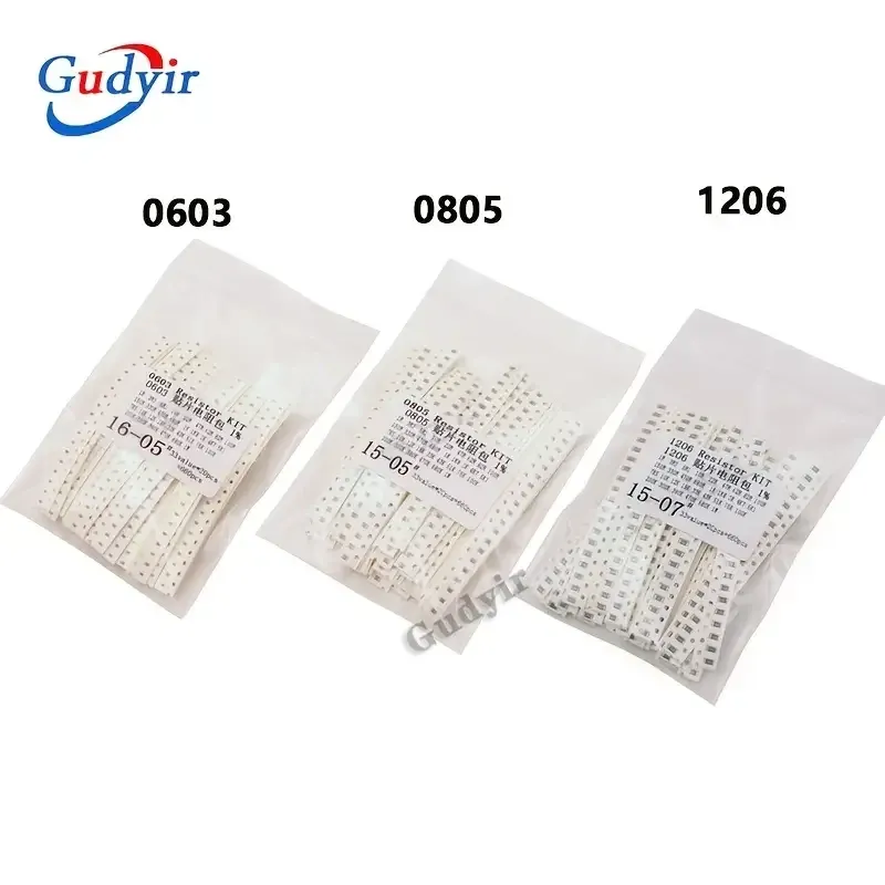 Набор SMD резисторов 660шт, 1% 1/4Вт, 1Ом–1МОм Киев - изображение 5