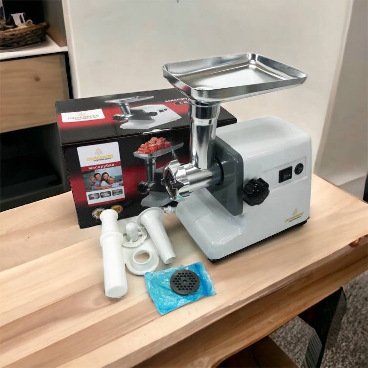 Топ мясорубок Crownberg CB-4211 2500Вт, Портативная мясорубка для кухни, Электромясорубка помощница OT-92 Львов - изображение 11