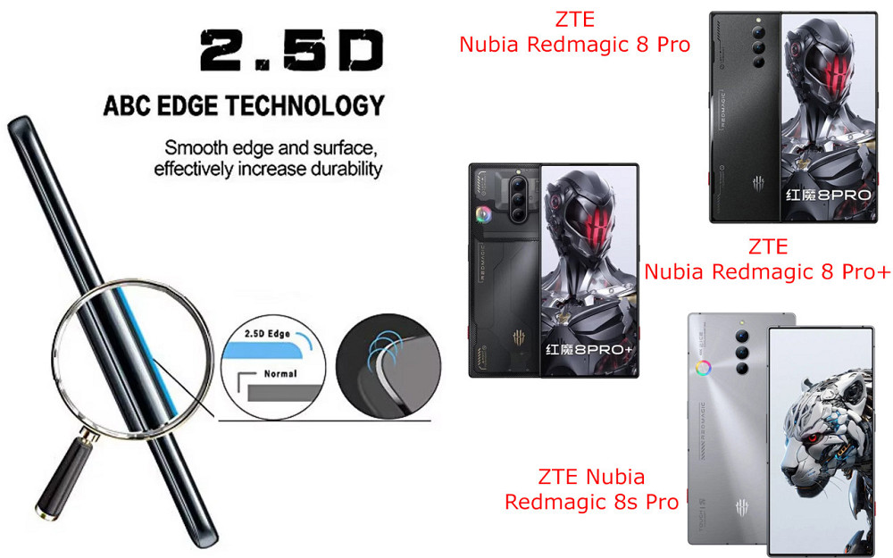 Захисне скло ArmorGlass для ZTE Nubia Redmagic 8 Pro, 8 Pro+, 8s Pro – стійке до подряпин та ударів Київ - фото 2