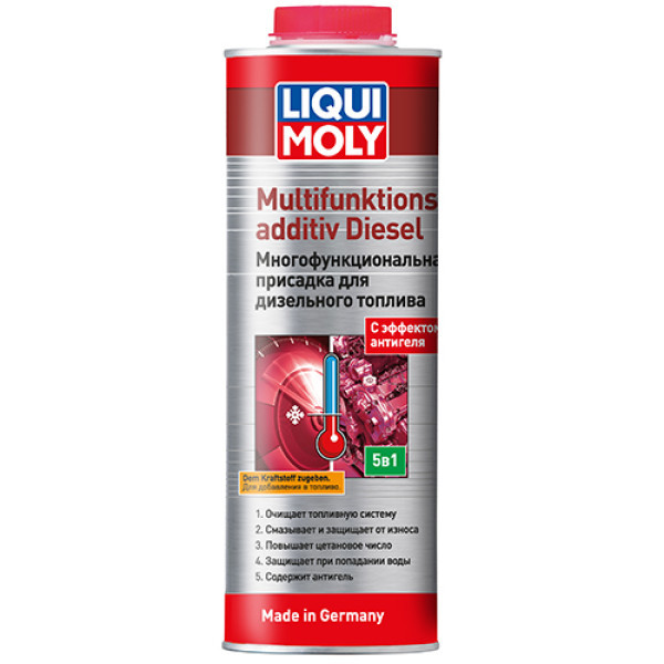 LIQUI MOLY Багатофункціональна дизельна присадка Multifunktionsadditiv Diesel 1л. Коломия - фото 3