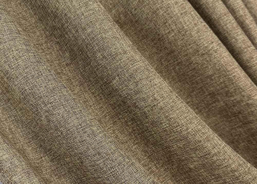 Комплект готовых штор VR-Textil Лен Мешковина № 1768ш Миндальный 100х275см 2 шт (31-849) Киев - изображение 6