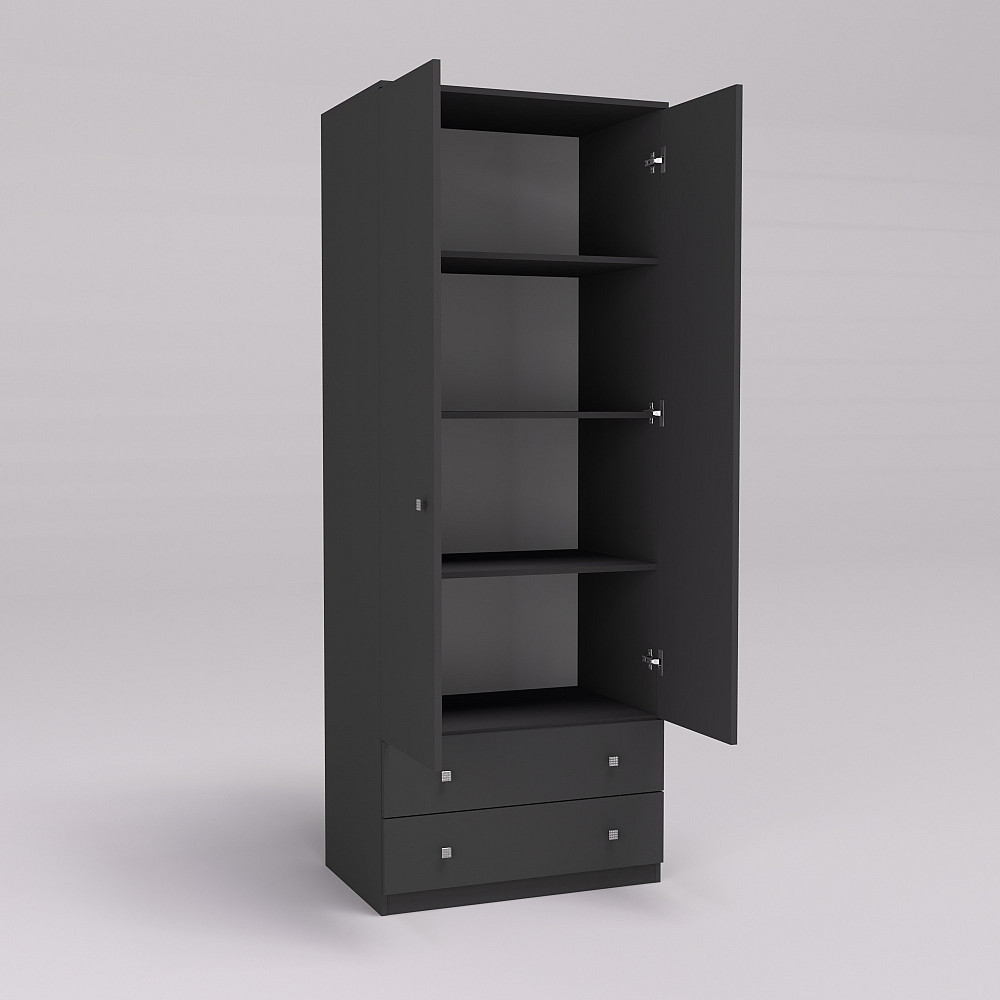 Шкаф Favorit F-10, Антрацит, 800х530х2100 Львов - изображение 2