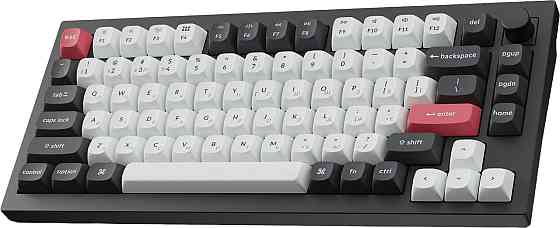 Клавіатура бездротова Keychron Q1 HE Magnetic Switch Black RGB (Q1H-M1-UA) ( 28651 ) Харків