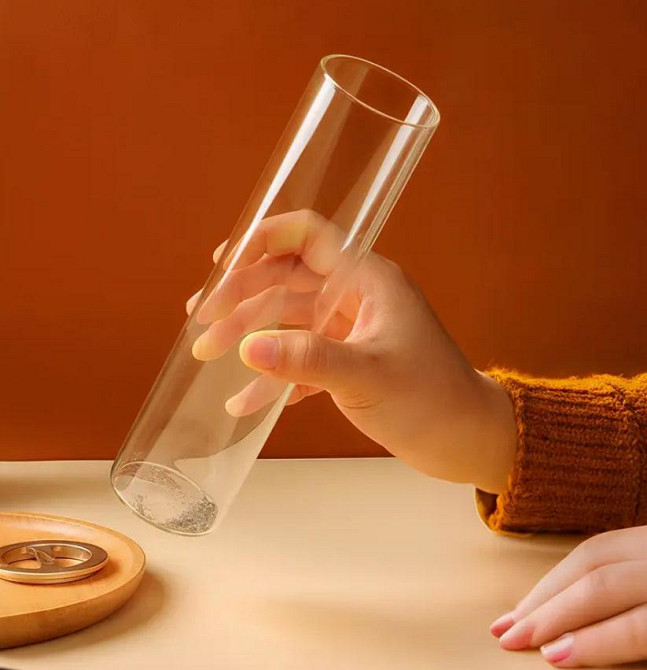 Стеклянный держатель для ароматических палочек с поддоном Декор для дома, йоги, медитации (1 шт) Киев - изображение 3