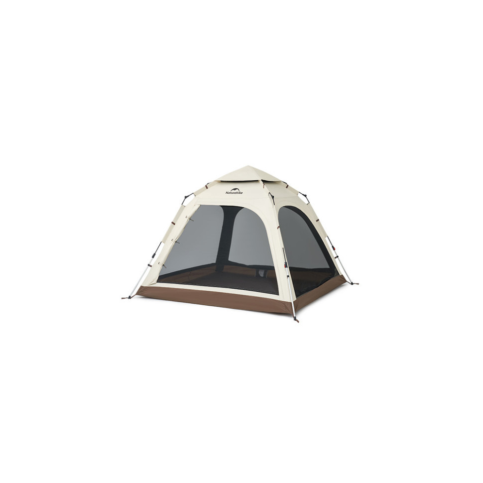 Намет тримісний автоматичний Naturehike Ango CNK2550WS010, S, коричневий Київ - фото 1