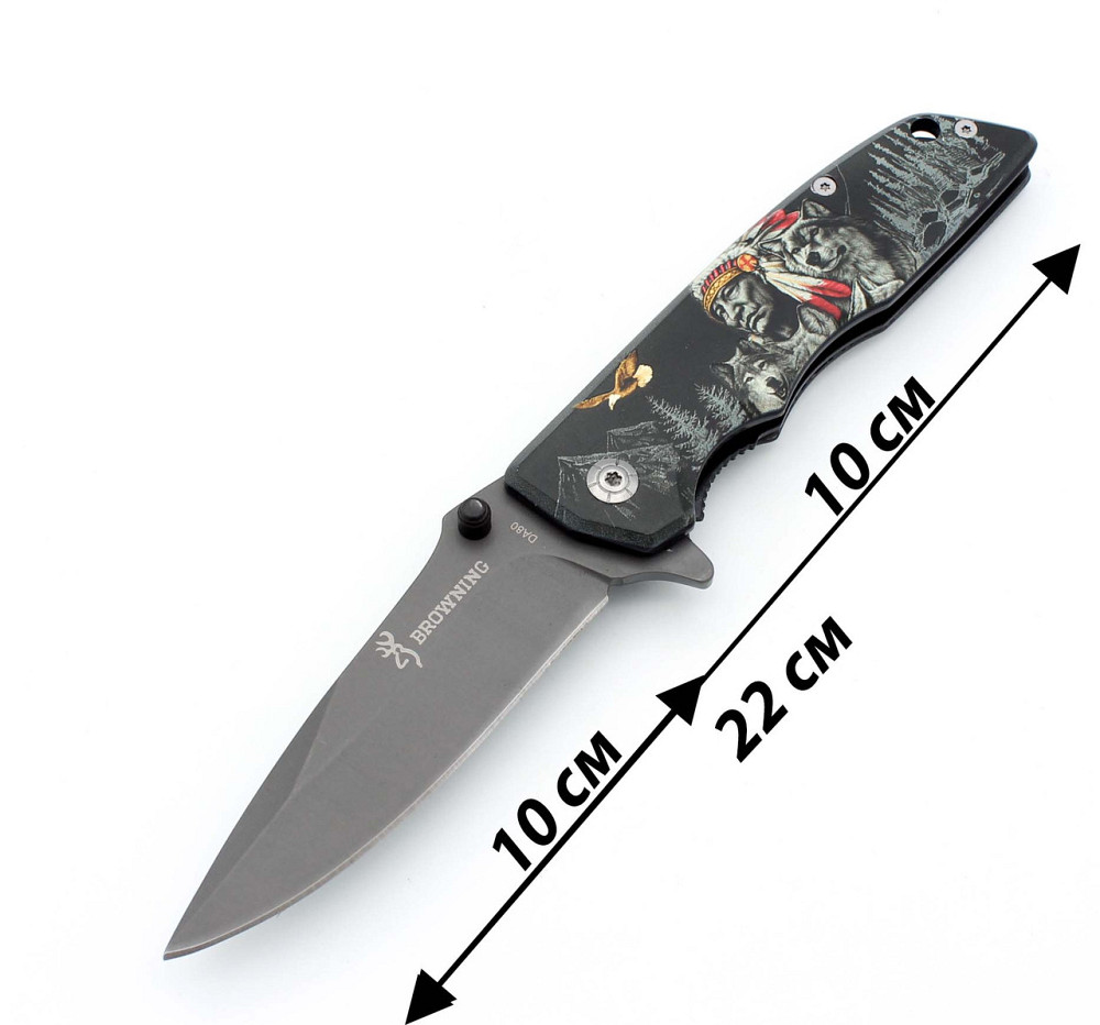 Ніж складаний Browning A542 Дніпро - фото 4
