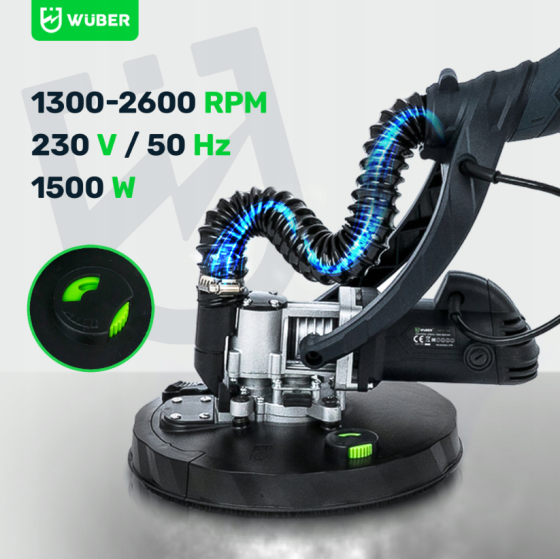 Шлифмашина для стен жираф Wuber 1600Вт 225мм (Польша) Киев