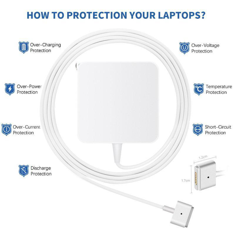 Зарядний пристрій Apple MagSafe 60Вт для MacBook Pro 13" Київ - фото 2