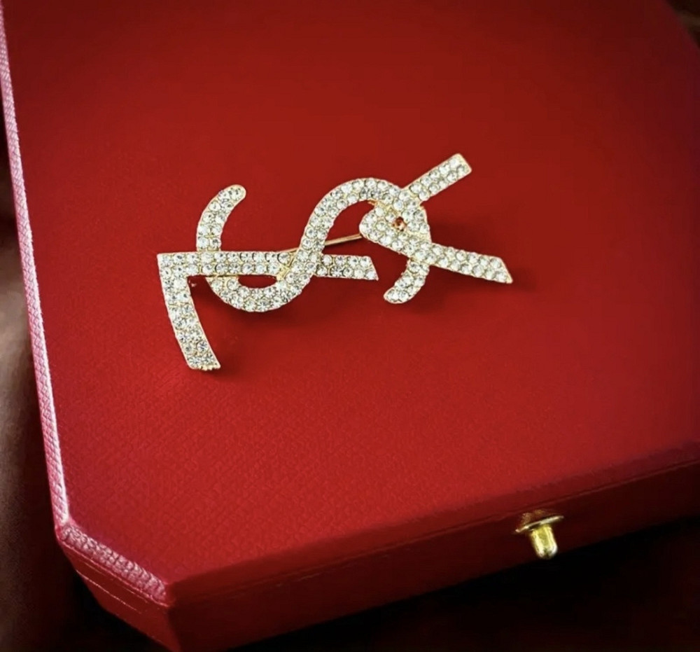 Брошка "Ів Сен Лоран" Сміла - фото 2