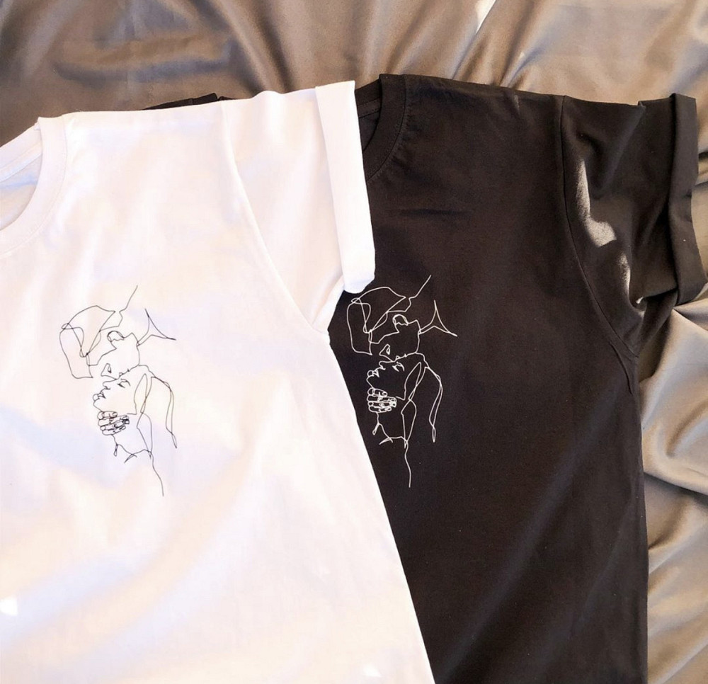 Парные футболки для парня и девушки из 100 % Хлопка . Черновцы - изображение 1