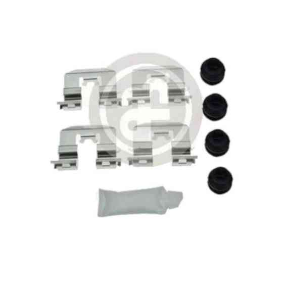 Ремкомплект колодок задних Hyundai Santa Fe (Mando) 06- тормозных Мукачево